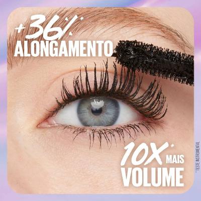 Mascara De Cilios Maybelline Falsies Surreal A Prova Dagua Cor Very Black