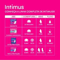 Absorvente Externo Intimus Noturno Cobertura Seca Com Abas 30 Unidades - 8