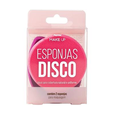 Esponja Para Maquiagem Panvel Make Up 2 Unidades