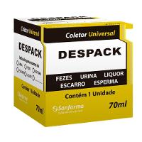 Coletor Universal Sanfarma 70 Ml Com Caixa - 1