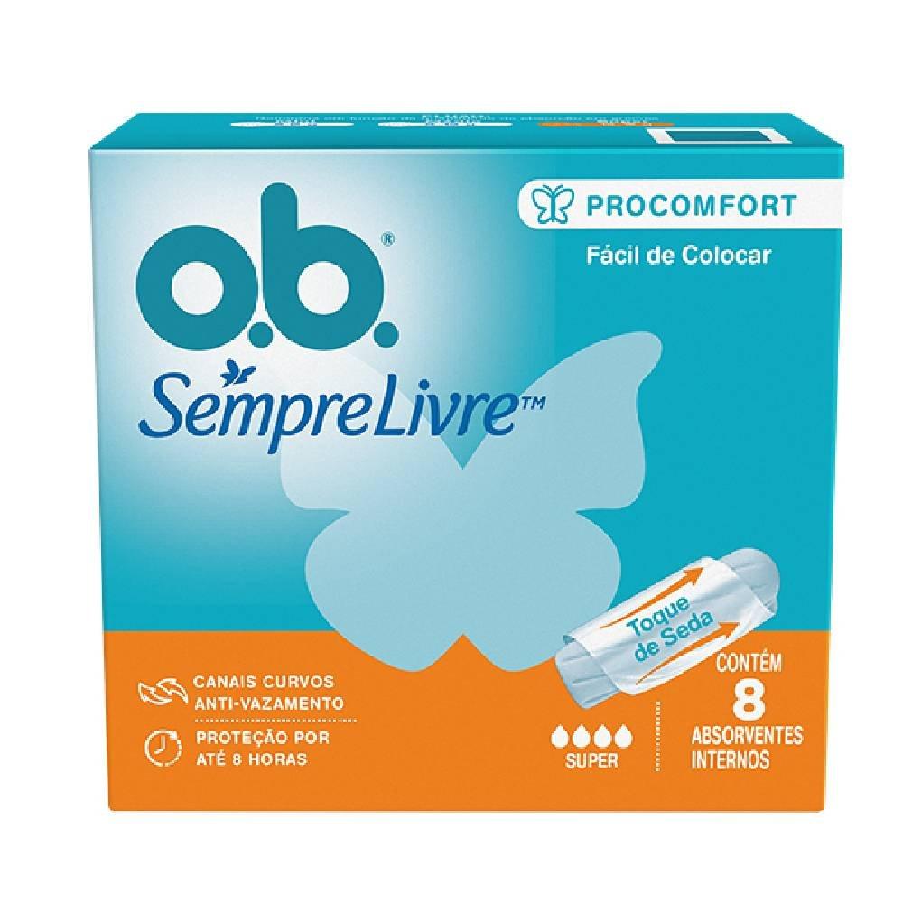 Absorvente Interno Ob Procomfort Super 8 Unidades - 2