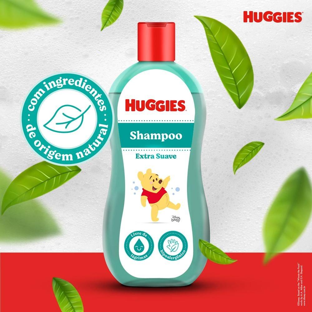 Shampoo Infantil Huggies Extra Suave Para Bebê 400ml - 2