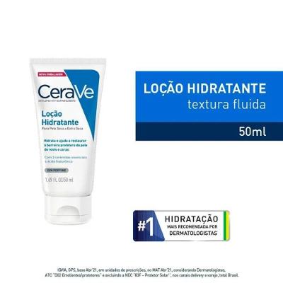 Loção Hidratante Cerave Pele Seca A Extra Seca 50ml