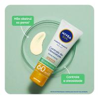 Protetor Solar Facial Nivea Beauty Expert Controle De Oleosidade Com Cor Média Fps 60 50g - 4