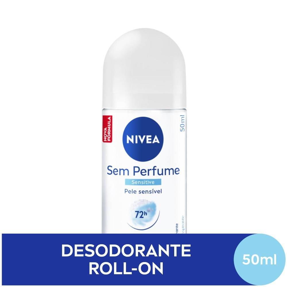 Desodorante Antitranspirante Roll-on Nivea Sem Perfume 50ml - 2