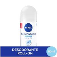 Desodorante Antitranspirante Roll-on Nivea Sem Perfume 50ml - 2