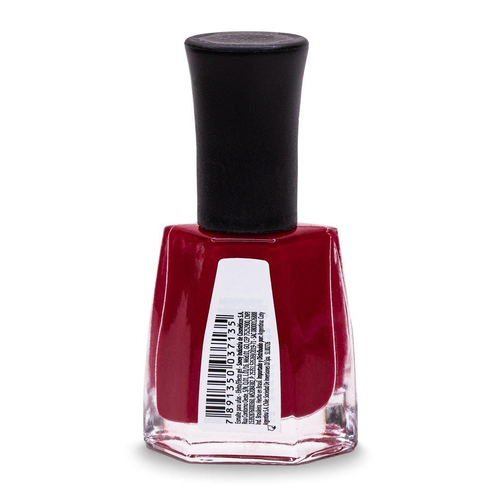 Esmalte Risqué Diamond Gel Vermelho Rubi Cremoso 9,5ml - 6