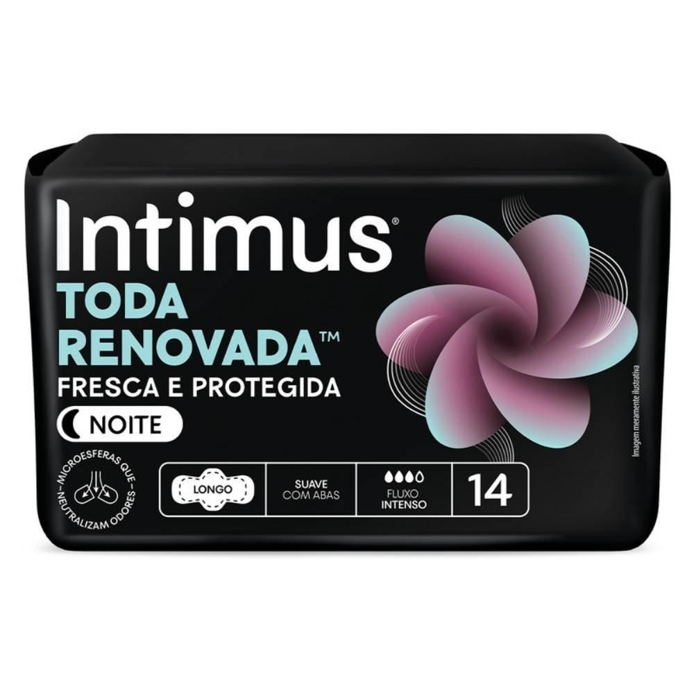 Absorvente Intimus Toda Renovada Noite 14 Unidades - 1
