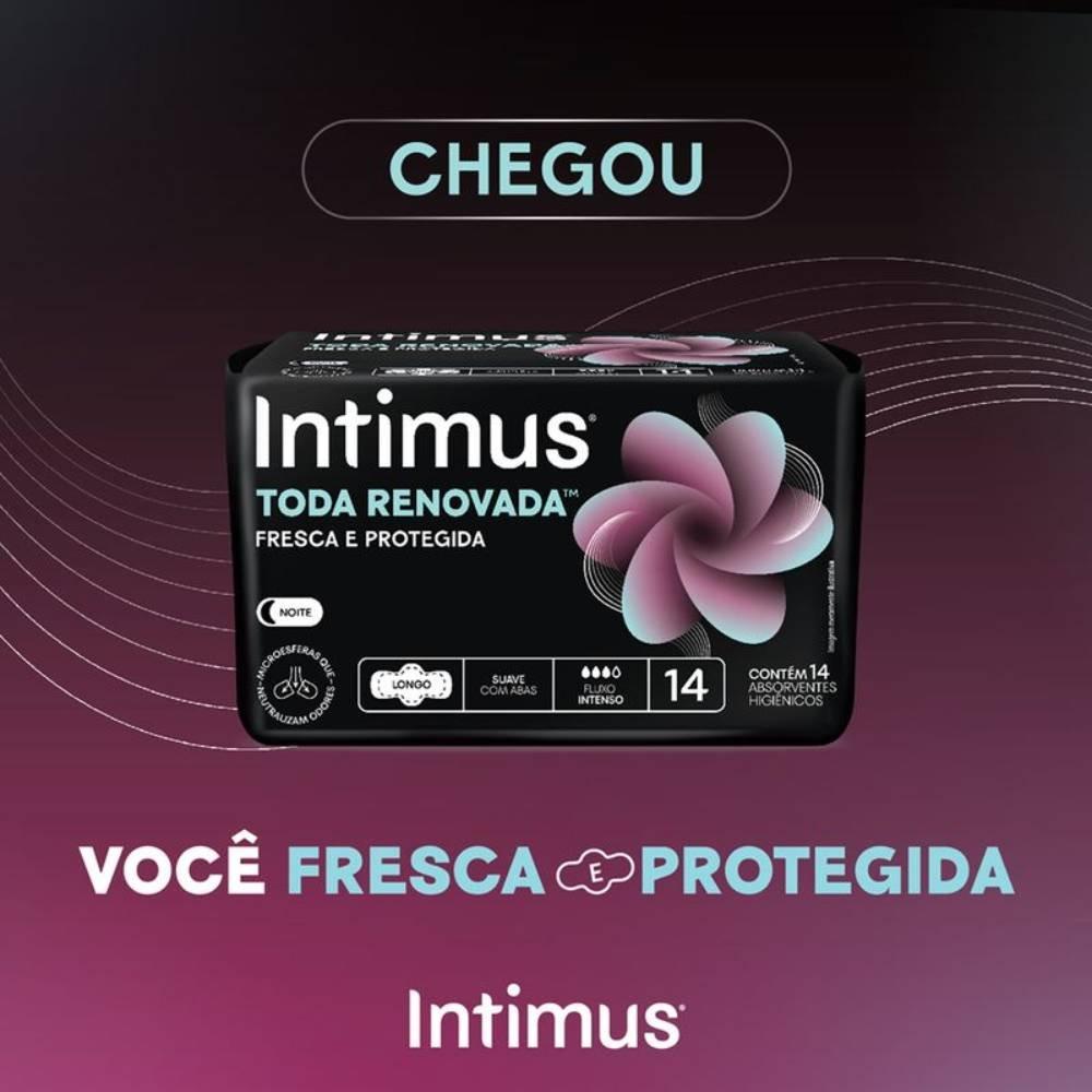 Absorvente Intimus Toda Renovada Noite 14 Unidades - 2