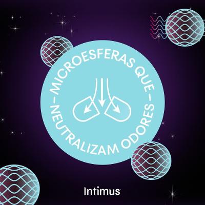 Absorvente Intimus Toda Renovada Noite Cobertura Suave 14 Unidades