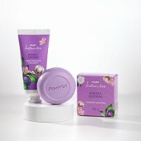 Kit Panvel Instantes Ameixa E Algodão Com 1 Creme Mãos 30g + 2 Sabonetes Barra 50g - 3