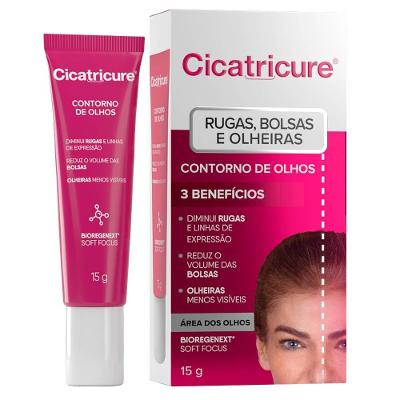 Creme Cicatricure Contorno De Olhos Rugas Bolsas E Olheiras 15g