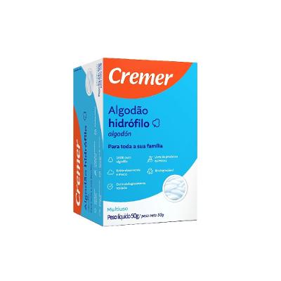 Algodão Cremer Caixa 50g