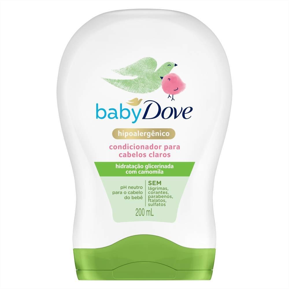 Condicionador Baby Dove Hidratação Enriquecida Cabelos Claros 200ml - 1