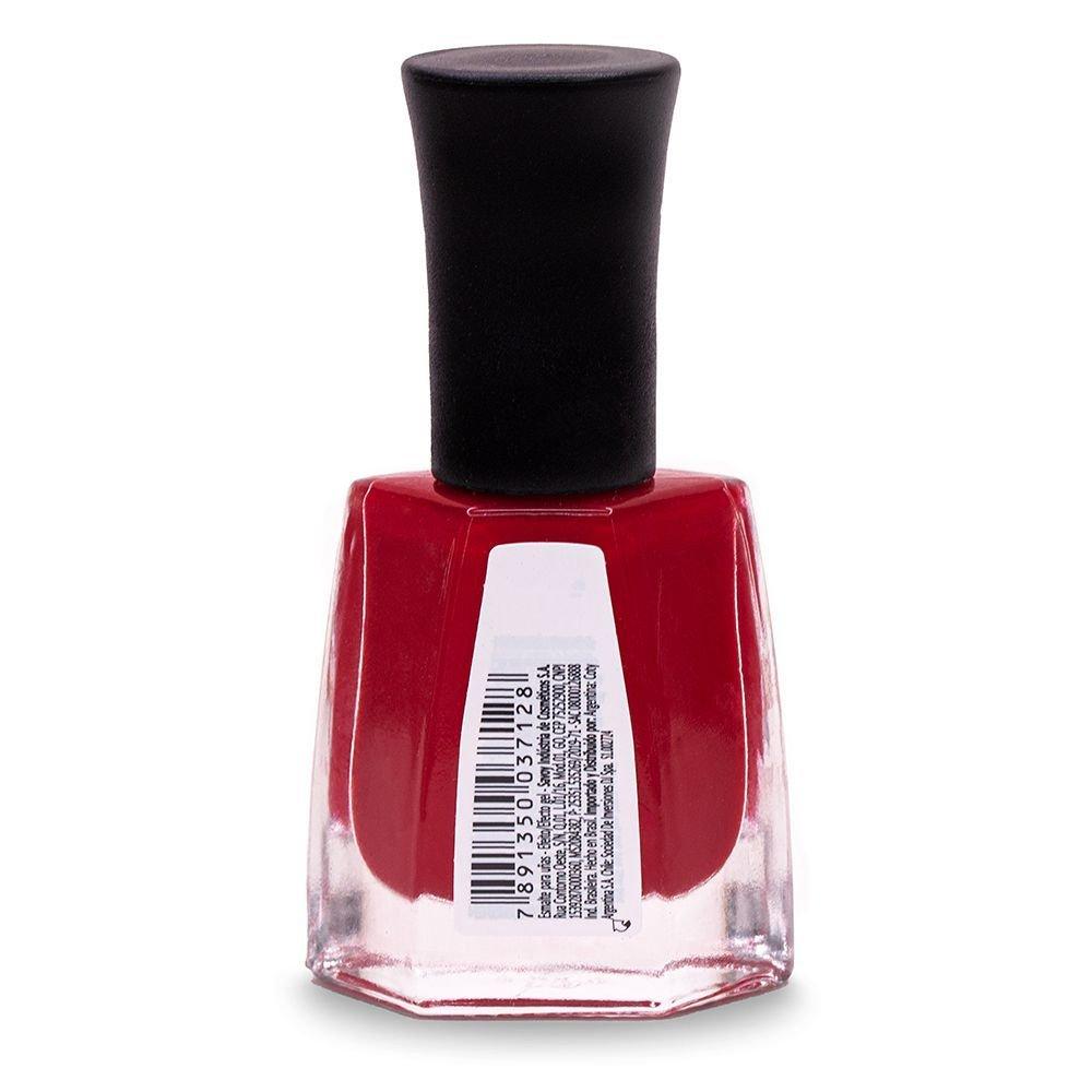Esmalte Risqué Diamond Gel Vermelho Cereja Cremoso 9,5ml - 6