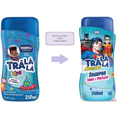 Shampoo Infantil Tra Lá Lá Aventura Força E Proteção 250ml