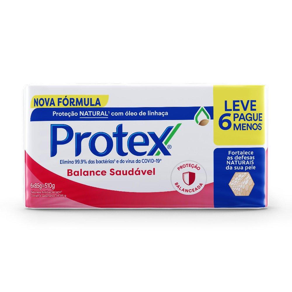 Sabonete Em Barra Protex Balance Saudável 85g 6 Unidades - 9