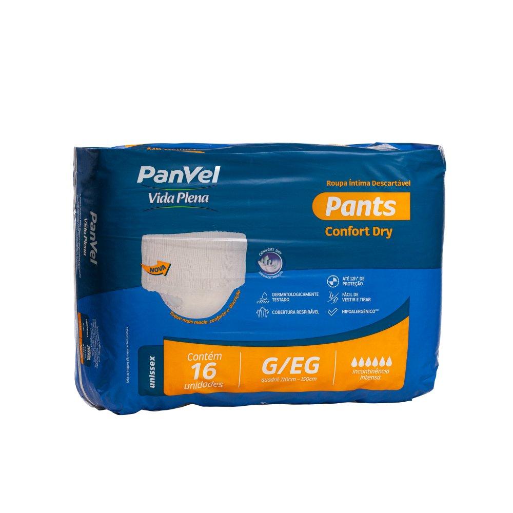Roupa Íntima Unissex Panvel Vida Plena Pants G/eg Com 16 Unidades - 2