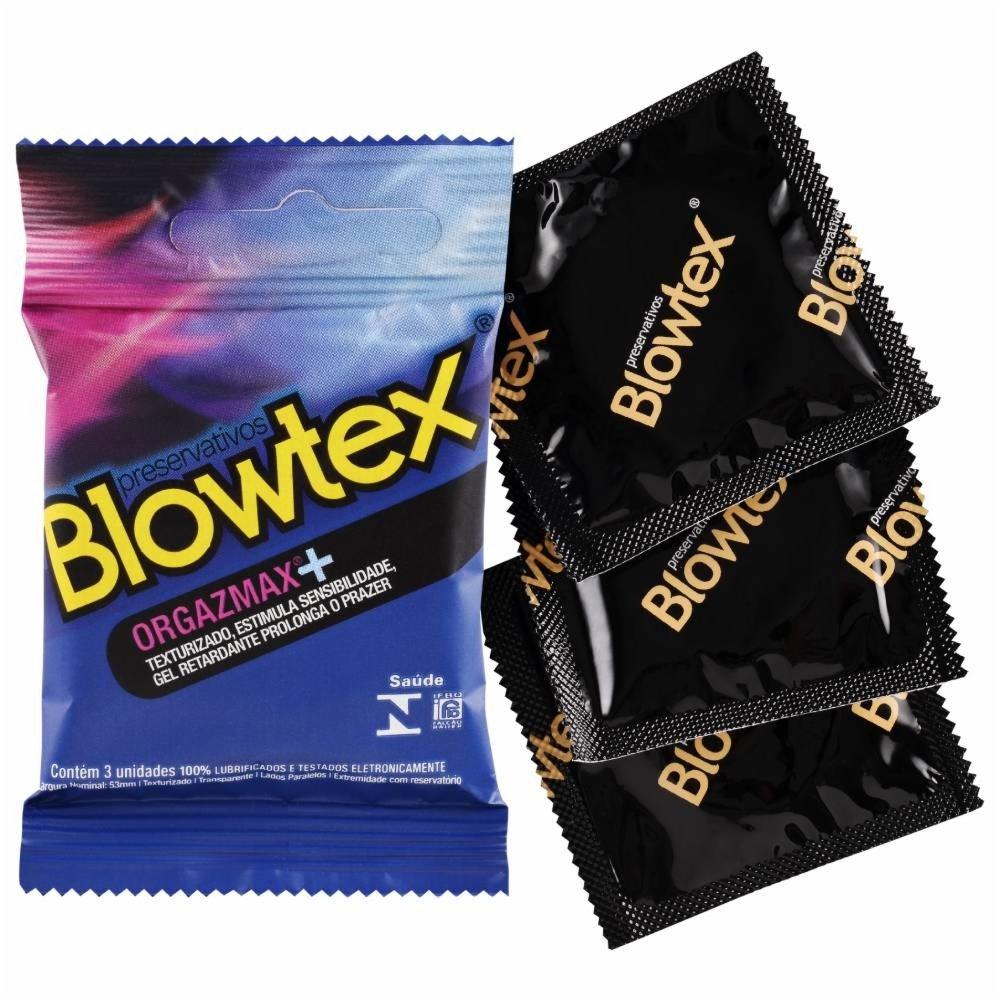 Preservativo Blowtex Orgazmax Com 3 Unidades - 5