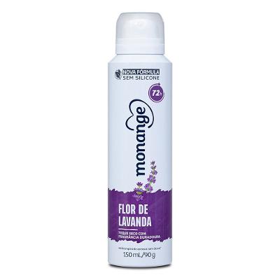 Desodorante Aerosol Monange Flor De Lavanda 90g