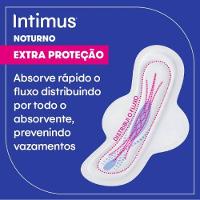 Absorvente Externo Intimus Noturno Suave Com Abas 8 Unidades - 6