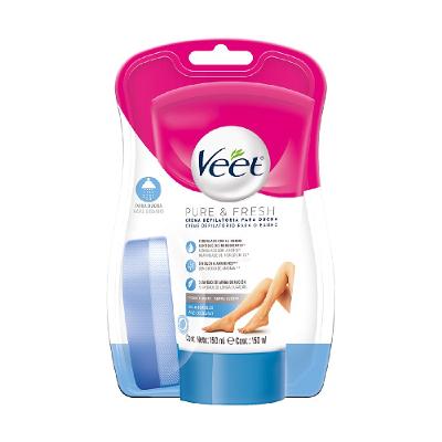Creme Depilatório Para Banho Veet Peles Delicadas 150ml