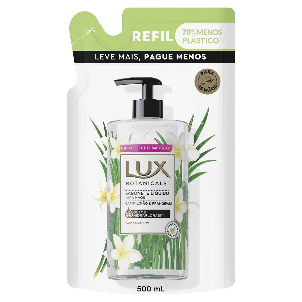 Sabonete Líquido Lux Botanicals Buquê De Jasmin - 500ml Refil - 1