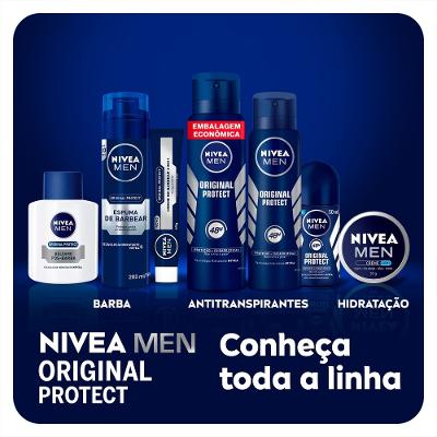 Desodorante Aerossol Nivea Men Original Protect 200ml Embalagem Econômica