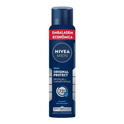 Desodorante Aerossol Nivea Men Original Protect 200ml Embalagem Econômica