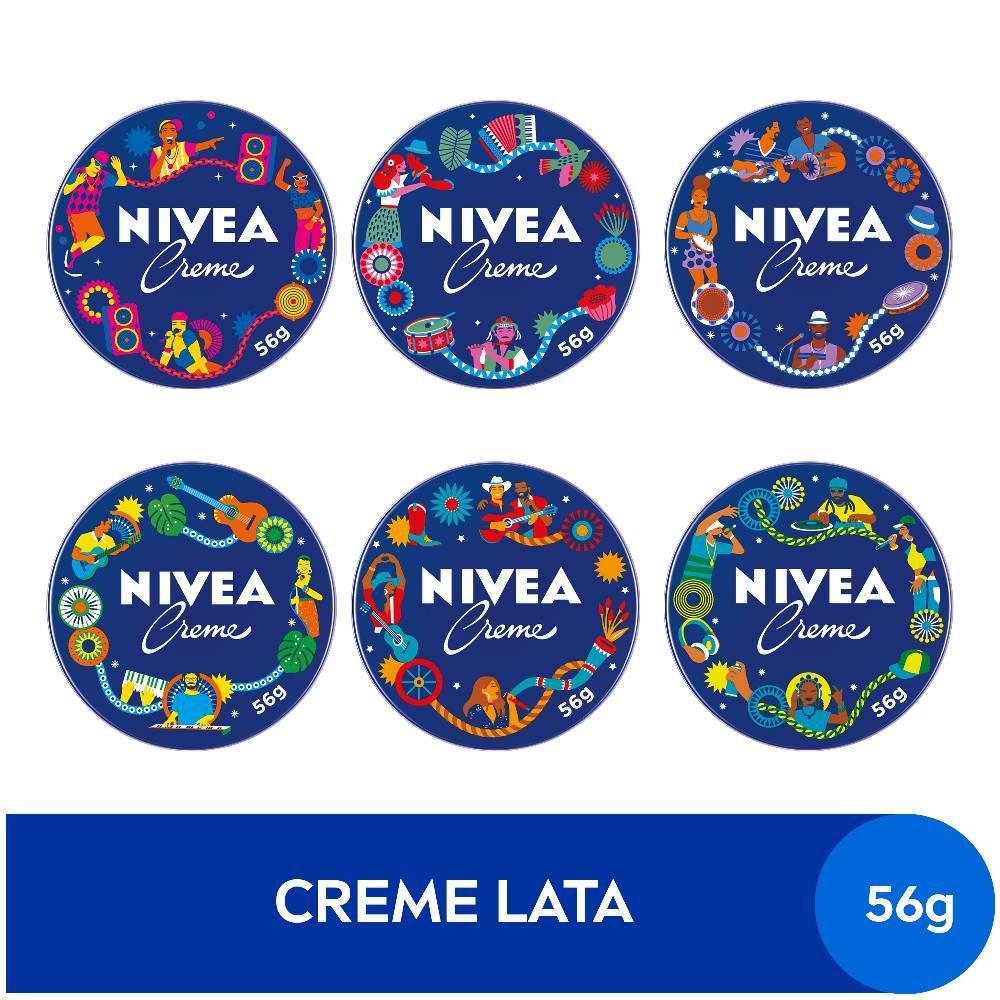 Creme Hidratante Nivea Lata Ritmos Brasileiros 56g - 2