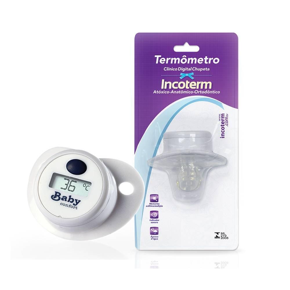 Termômetro Chupeta Incoterm Baby Confort - 1
