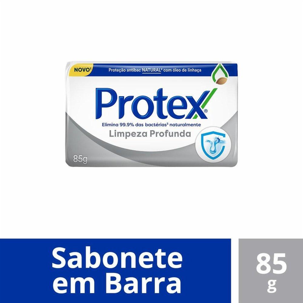 Sabonete Antibacteriano Em Barra Protex Limpeza Profunda 85g - 1