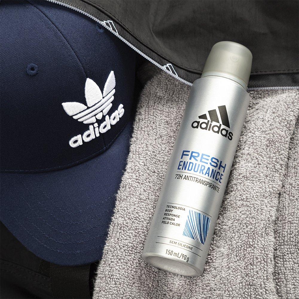 Desodorante Adidas Aerossol Masculino Antitranspirante Fresh Endurance 150ml - 7