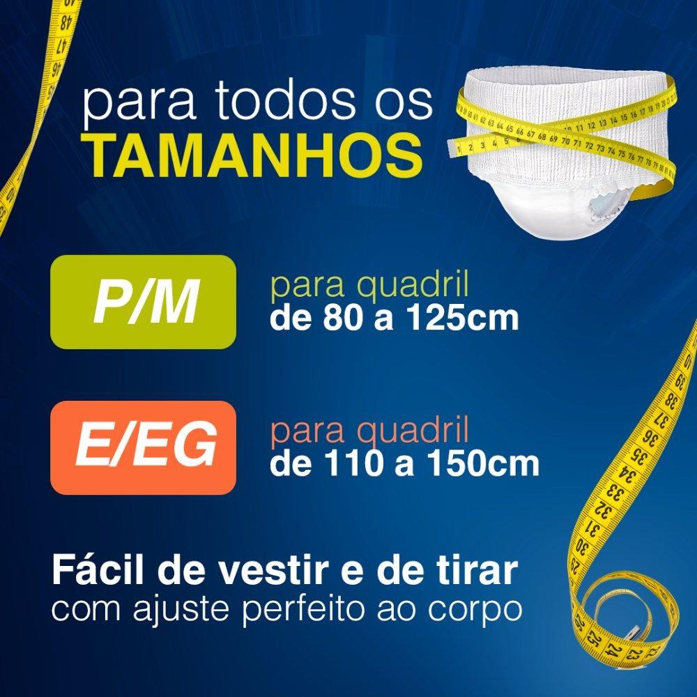 Roupa Íntima Unissex Panvel Vida Plena Pants P/m Com 16 Unidades - 2