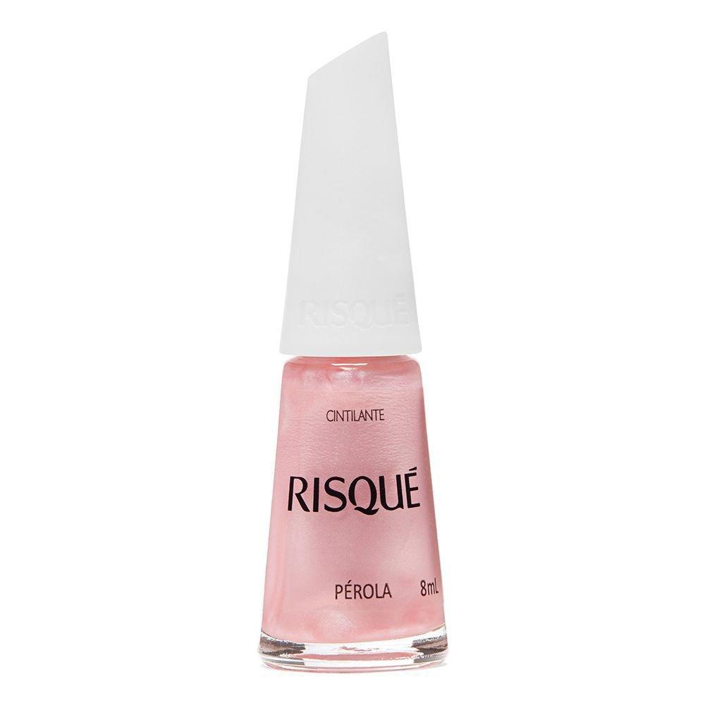 Esmalte Risqué Cintilante Pérola 8ml - 1