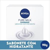 Sabonete Em Barra Nivea Pure Milk Fresh 90g - 1