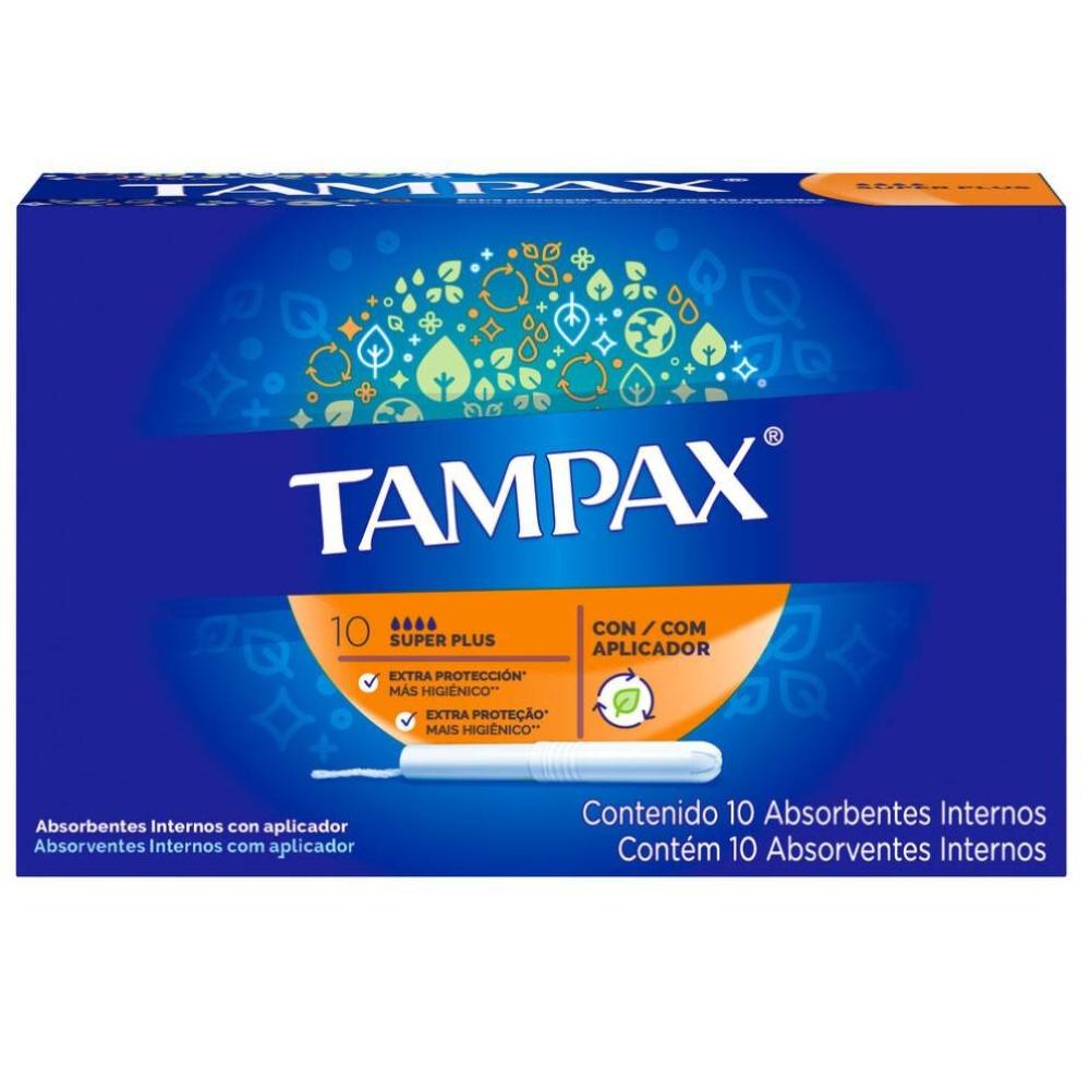Absorvente Interno Tampax Super Plus Com 10 Unidades - 2