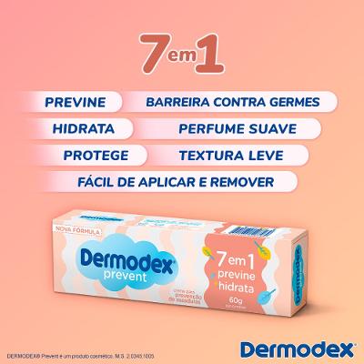 Pomada Para Prevenção De Assaduras Dermodex Prevent 60g