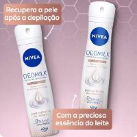Desodorante Aerossol Nivea Deomilk Beauty Elixir Pele Uniforme 150ml - 2