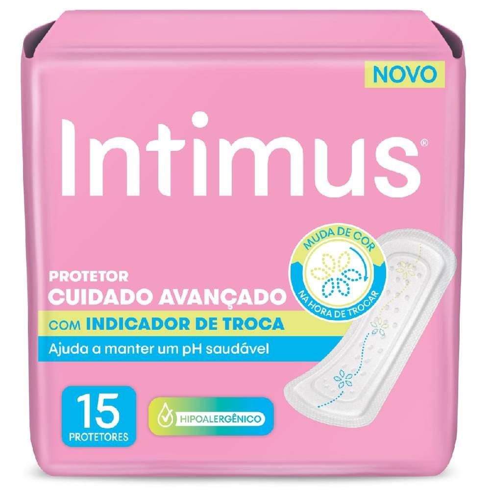 Protetor Diário Intimus Com Indicador De Troca - 15 Unidades - 1