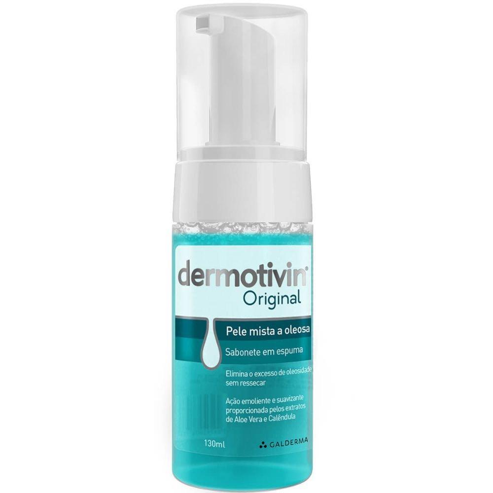 Sabonete Em Espuma Dermotivin Foam Original 130ml - 1