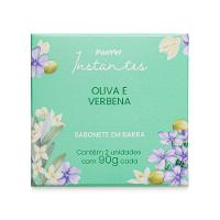 Kit Sabonetes Em Barra Panvel Instantes Oliva E Verbena 2 Unidades - 90g Cada - 1