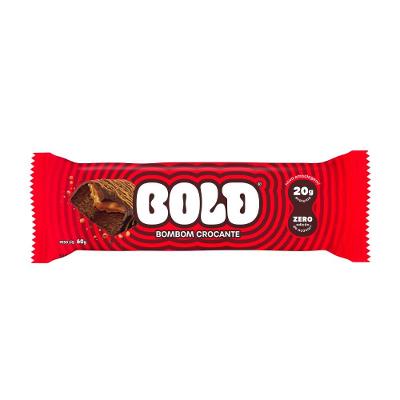 Barra De Proteína Bold Bombom Crocante 60g