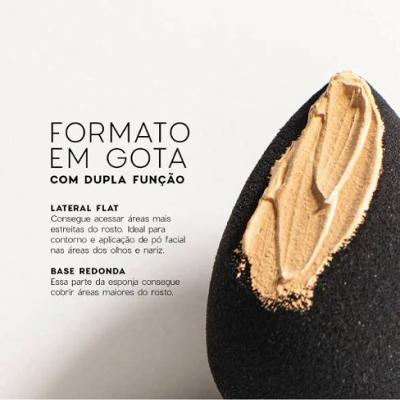 Esponja De Maquiagem Oceane Flat Drop