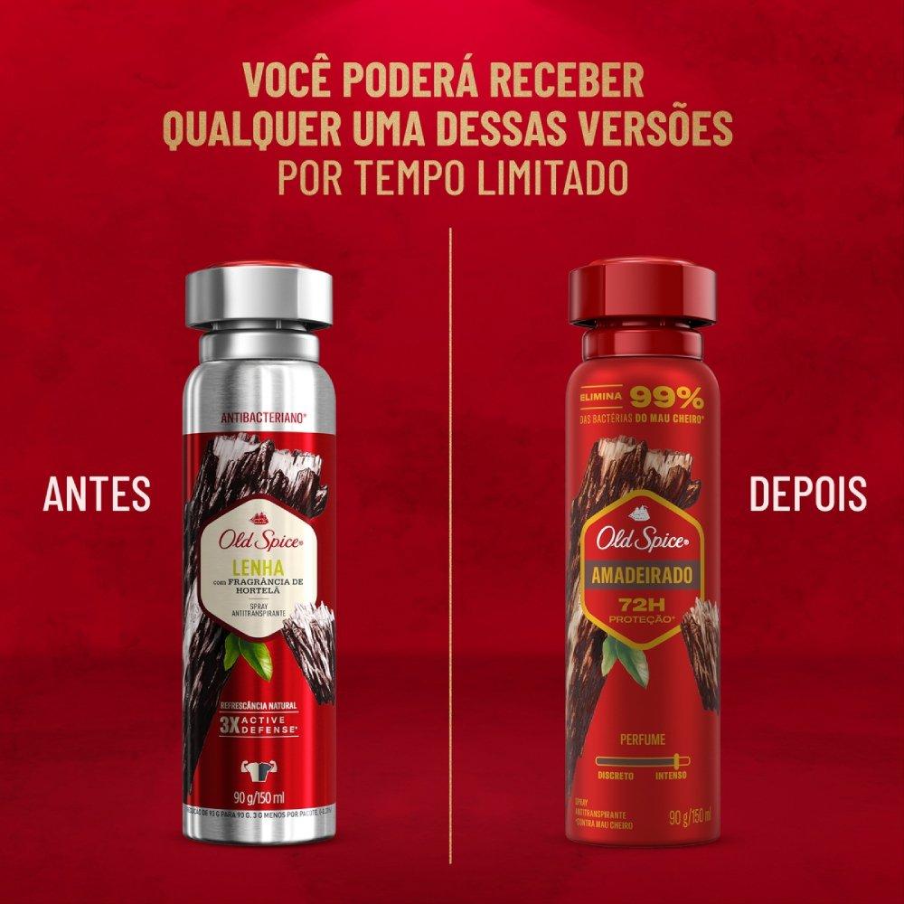 Desodorante Antitranspirante Old Spice Amadeirado 150ml - 7