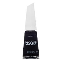 Esmalte Risqué Escuro Cremoso Preto Sépia 8ml - 1