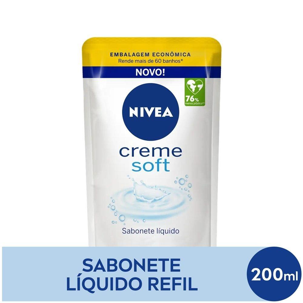 Sabonete Liquido Nivea Creme Soft Refil 200 Ml - 5