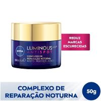 Hidratante Facial Nivea Luminous 630 Antispot Complexo De Reparação Noturna 50g - 1