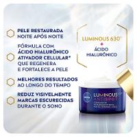 Hidratante Facial Nivea Luminous 630 Antispot Complexo De Reparação Noturna 50g - 3