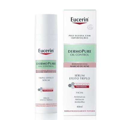 Sérum Facial Efeito Triplo Antiacne Eucerin Dermopure Oil Control 40ml